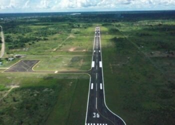 Governo do Amazonas avança com obra de revitalização do aeródromo de Lábrea